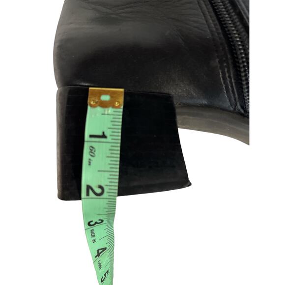 Easy spirit leather upper black bootie size 10M women’s - Picture 5 of 7